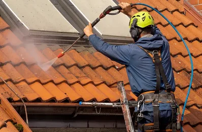 Démoussage et hydrofuge de toiture à Meusnes
